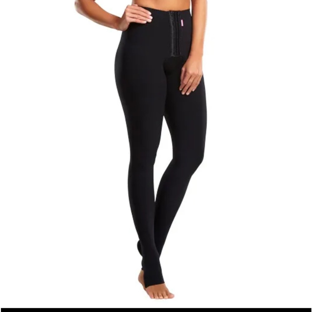 High-Waisted Black Leggings